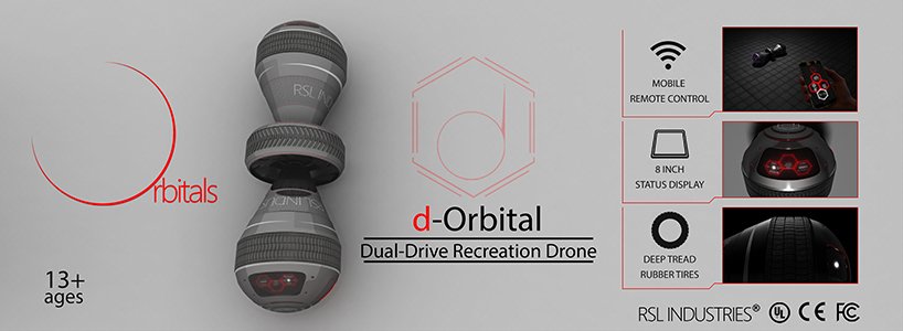 d-Orbital Recreation Drone